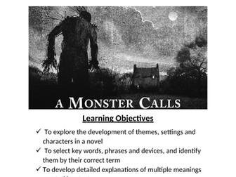 A Monster Calls SOW