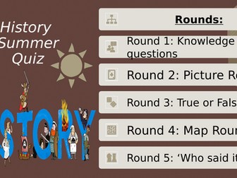 End of Year History Quiz