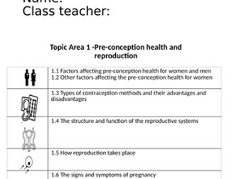 Child Development R057 Topic Area 1 booklet