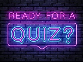 Fun team game quiz for KS2 - great for end or start of year!