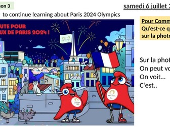 Les Jeux Olympiques - Lesson 3