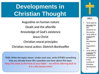 Augustine Unit of Work