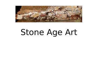 Year 3 Stone Age Art unit