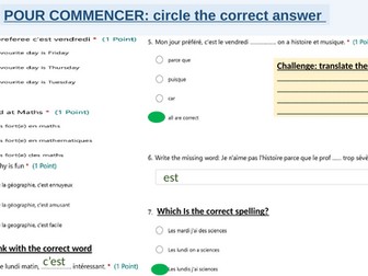 Year 7 School revision