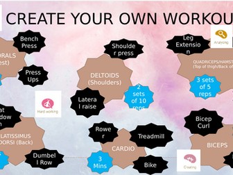 Create your own workout