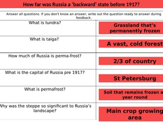 L1 Russia Pre 1917