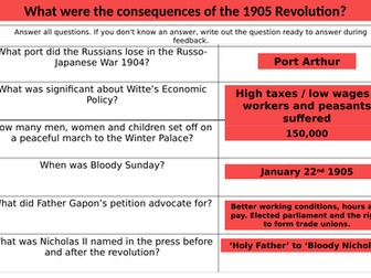 L3 Consequences of 1905 Revolution