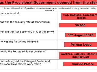 Weaknesses of Provisional Government