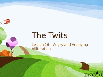 The Twits Chapter 19 Poetry/Alliteration