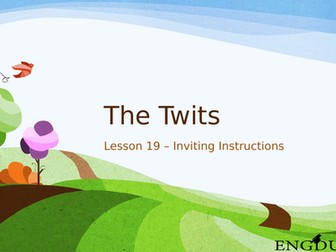 The Twits Chapter 22 Features of instructions