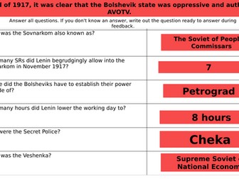 Bolshevik Control: Constituent Assembly