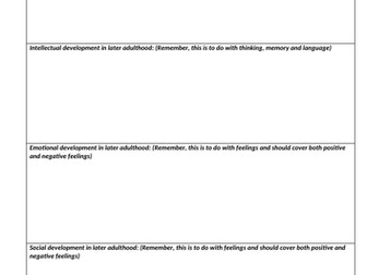 H&SC Later Adulthood Project