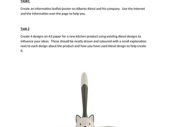 Alessi Design cover task