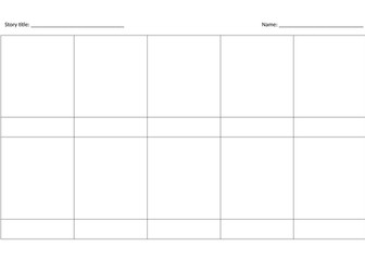 Storyboard template