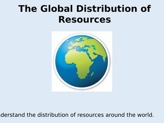 AQA GCSE Geography The Challenge of Resource Management Lessons