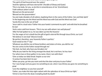 Religious Studies GCSE Quote Bank