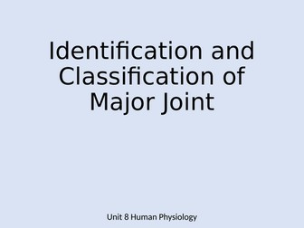 Joints, ligaments and tendons