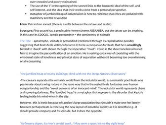 O Solitude! If I must with thee dwell’ A* Notes