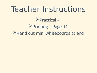 KS3 lesson on Bacteria - Edexcel