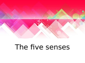 The five senses (also the two extra ones: proprioception and vestibular sense)