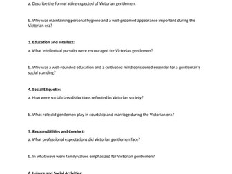 Jekyll + Hyde context: Victorian London