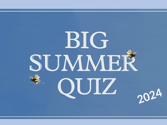 Summer Quiz 2024