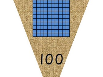 Number bunting 1000