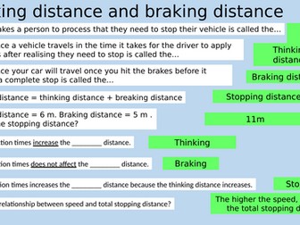 Stopping distance plenary
