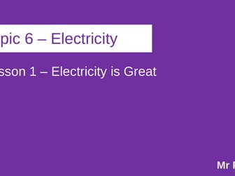 AQA A-level Electricity (FULL TOPIC SLIDES)