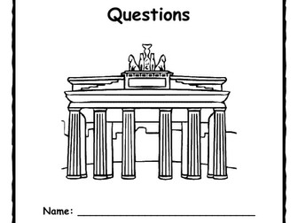 New GCSE German (2026) Edexcel Speaking Booklet