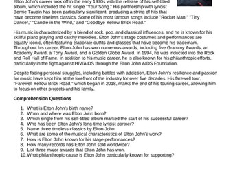 Elton John - Cover lesson