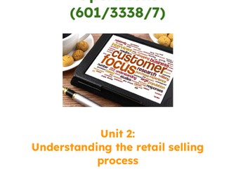 Understanding the retail selling process