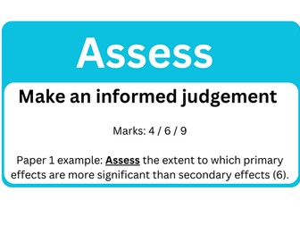 AQA command words - display pack