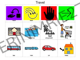 Travel Communication Aid/Board