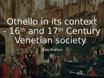 Contextual References Othello (AO3)