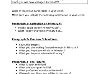 Letter to Future Self- Time Capsule