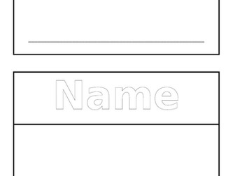 P1 Name Labels - Editable