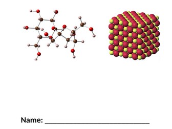 Revision Booklet with Answers - Bonding - Topic 2 - GCSE AQA Combined Science/Separate Science