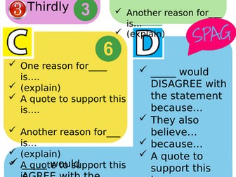 Exam question layout