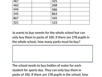 Rounding to the nearest 100