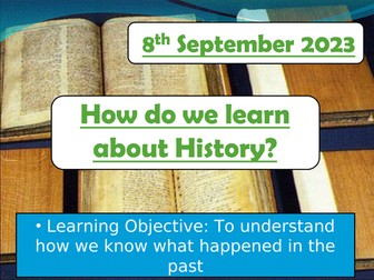 Year 7 - Primary and Secondary Sources