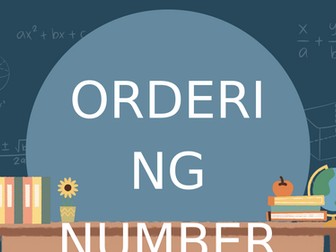 Ordering numbers