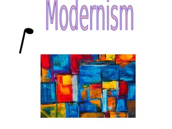 Modernism Unit Booklet