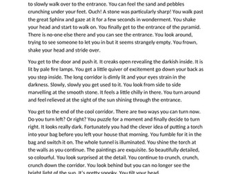 Egypt Mime - Drama Activity