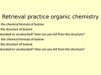 GCSE Chemical analysis part 2 assessment Powerpoint