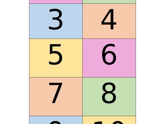 KS1 - Place Value to 10 (5 lessons) - Free resources