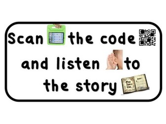 QR Scan and listen - Audio Stories