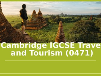 IGCSE Travel and Tourism Syllabus presentation