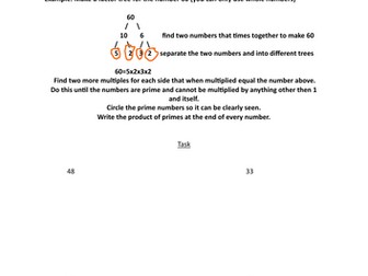 Prime factor decomposition