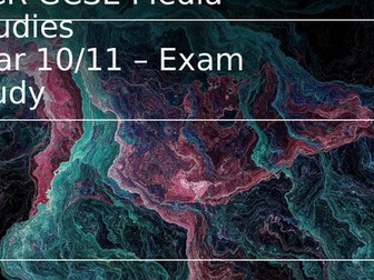 OCR GCSE Media Studies Full Exam Study Paper 1 and Paper 2